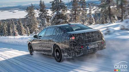 The BMW i7 in Sweden, fig. 2